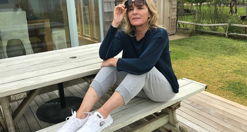 Vom Österreichischen Familienunternehmen zum Hype der Hollywood Stars: Diane Kruger und Kim Cattrall sind verrückt nach dem nachhaltigen Merino Sneaker von Giesswein!