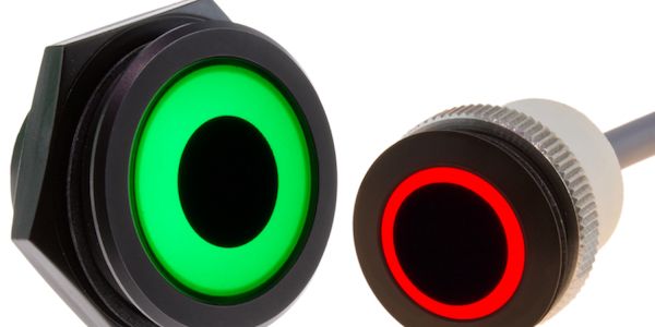 Full-RGB LED - Ringleuchten Ø 30 und 22 mm