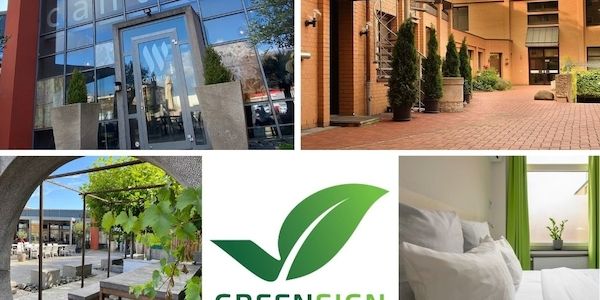Hotel cantera by Wiegand in Wunstorf und Design Hotel Wiegand in Hannover erfolgreich mit GreenSign zertifiziert